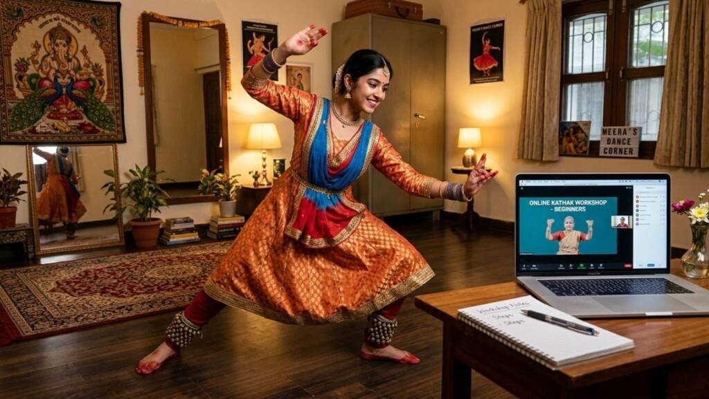 Beginner Summer Kathak Workshop in Rohini Near Avantika – Students from Sector 5, 6, 7 & 8 Welcome (Online Classes)